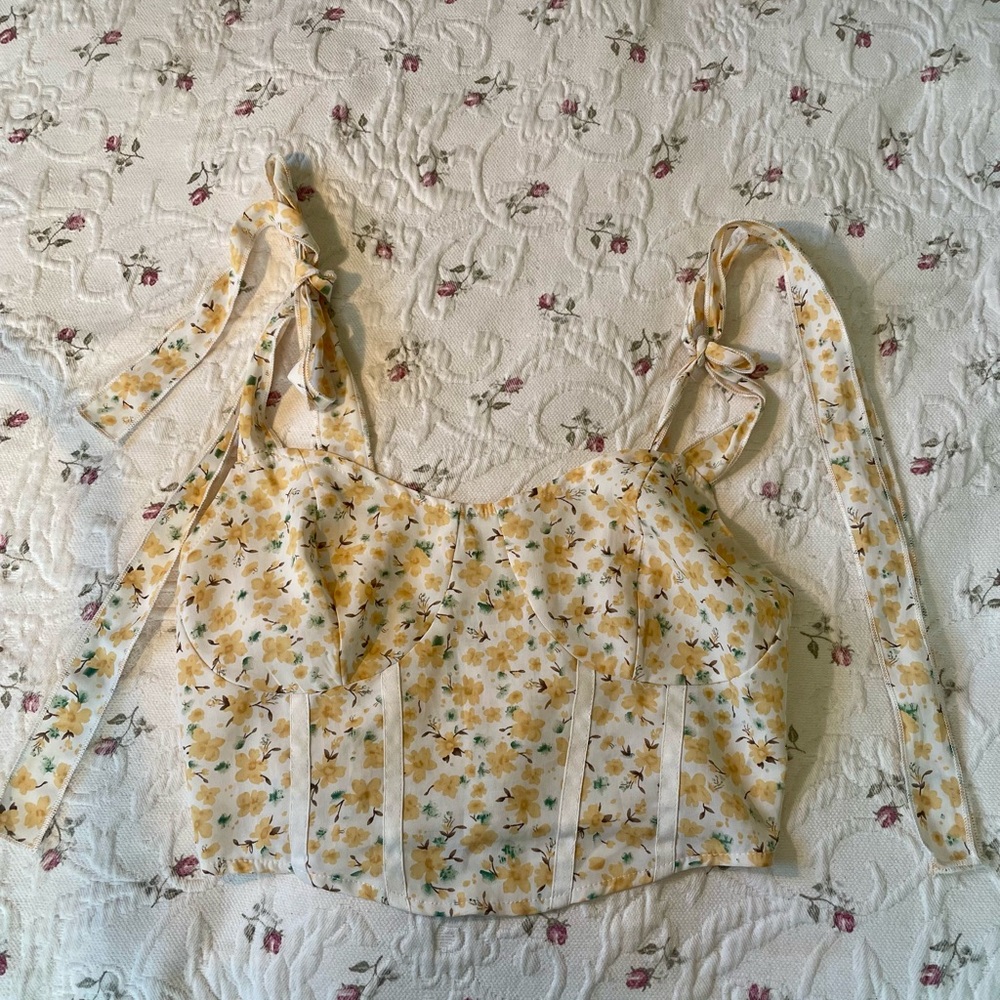 Floral Crop Top